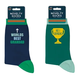 24 x Worlds Best Grandad Socks