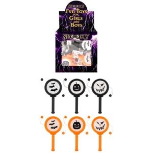 72 x Halloween Mini Spin Drums