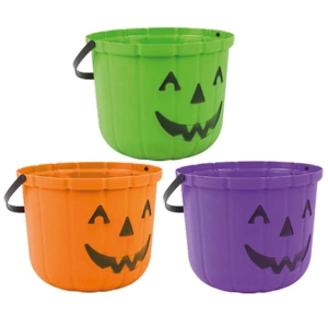 24 x Halloween Pumpkin Buckets