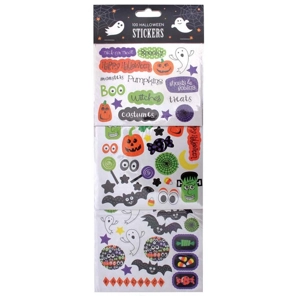 12 x Halloween 100 Sticker Sheets