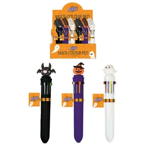 30 x Halloween 10 Colour Multi Pens