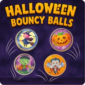 100 x Halloween Bouncy Balls 35mm