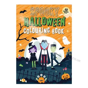 24 x Halloween Colouring Books A4