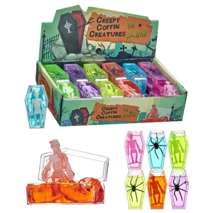 24 x Halloween Creepy Coffin Slime