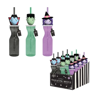 24 x Halloween Drinking Bottles 500ml