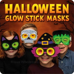 24 x Halloween Glow Stick Masks