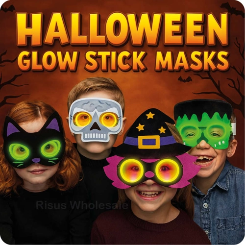 24 x Halloween Glow Stick Masks