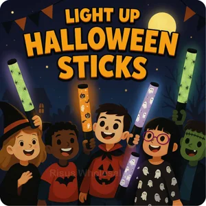 24 x Halloween Light Sticks 31cm