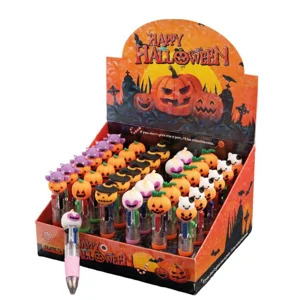 36 x Halloween Mini Multi Colour Pens