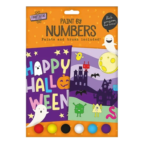 24 x Halloween Paint By Numbers