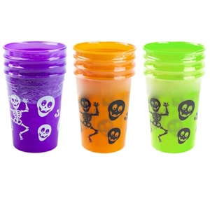 18 x Halloween Printed Drinking Cups 4pk