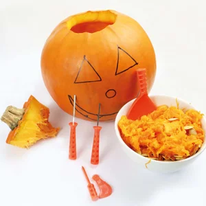 12 x Halloween Pumpkin Carving Tool 5pc Sets
