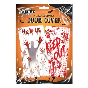 24 x Halloween Scary Door Cover