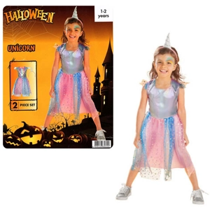 1 x Unicorn Halloween Costume Age 1-2 Years