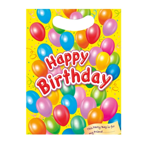 Happy Birthday 100pc Party Bags