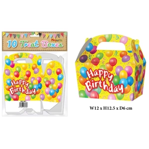 100 Happy Birthday Treat Boxes