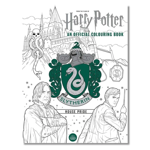 8 x Harry Potter Slytherin Colouring Books