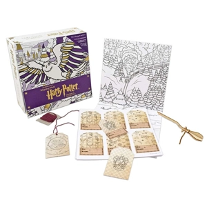 6 x Harry Potter : Winter At Hogwarts Art Set