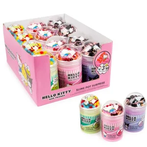 12 x Hello Kitty Surprise Slime Tubs