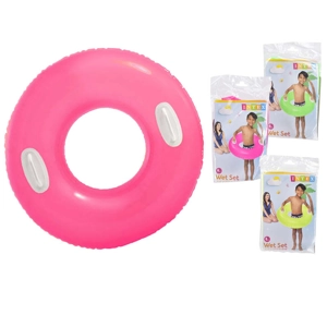 6 x Inflatable Swim Tubes With Handles