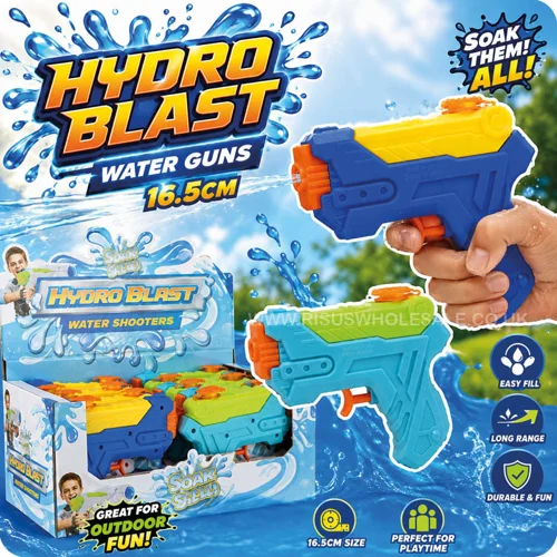12 x Hydro Blast Water Guns 16.5cm