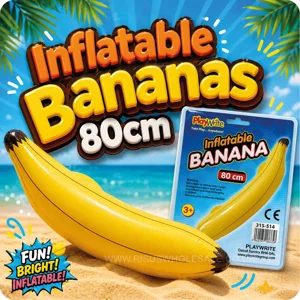 12 x Inflatable Bananas 80cm