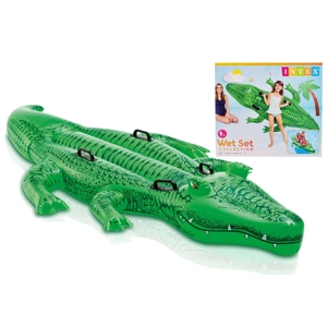 Inflatable Giant Gator Pool Ride On