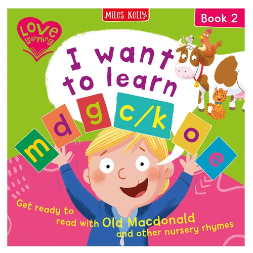 10 x I Want To Learn Books - Old Macdonald