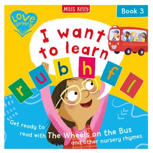 10 x I Want To Learn Books - Wheels On The Bus