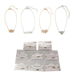 10 x Gold & Silver Jewel Bracelets