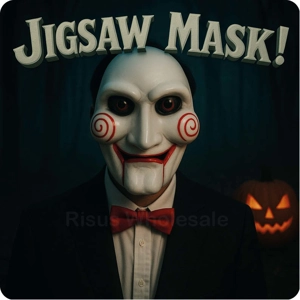 12 x Halloween Jigsaw Masks