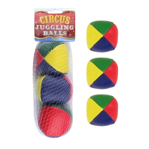 24 x Traditional Juggling Balls 3pk