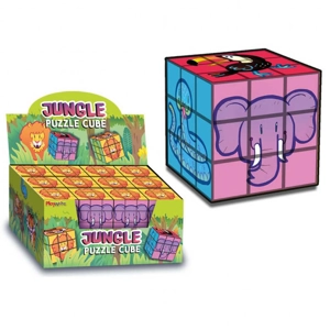 24 x Jungle Animal Puzzle Cubes