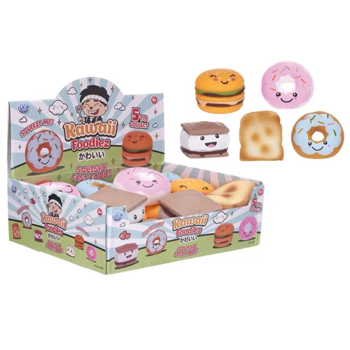 20 x Squishy Kawaii Fast Food
