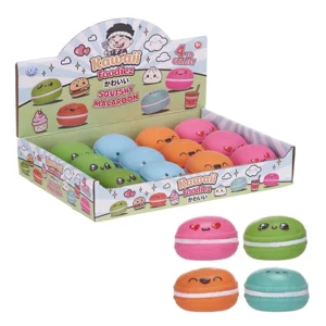 12 x Kawaii Foodiez Squishy Macaroons