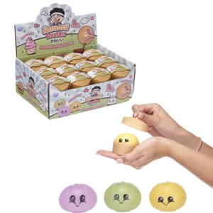 24 x Kawaii Foodiez Squishy Dumplings 5.5cm