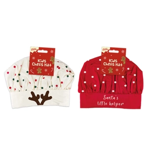 24 x Kids Christmas Chef's Hats