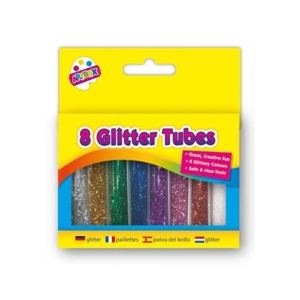 12 x Glitter Tubes 8pk