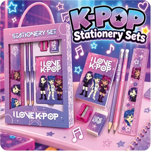 24 x K-Pop Stationery Sets