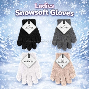 24 x Ladies Snowsoft Gloves