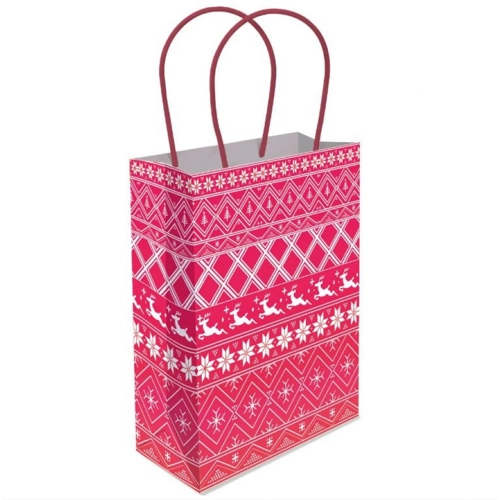 12 x Large Nordic Gift Bags W/Handles
