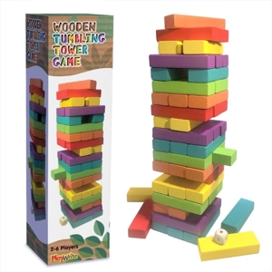 8 x Large Wooden Tower Games