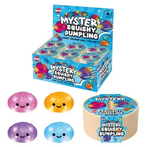 12 x Light Up LED Mystery Squishy Dumplings 8.5cm
