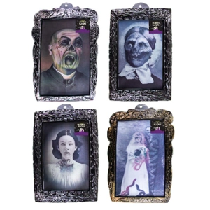 24 x Lenticular Halloween Plaques