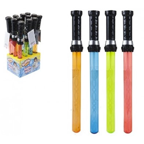 12 x Lightsaber Bubble Wands 38cm