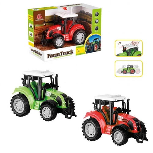 6 x Light And Sound Farm Tractors
