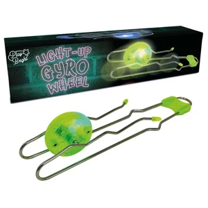 12 x Light Up Magnetic Gyro Wheel