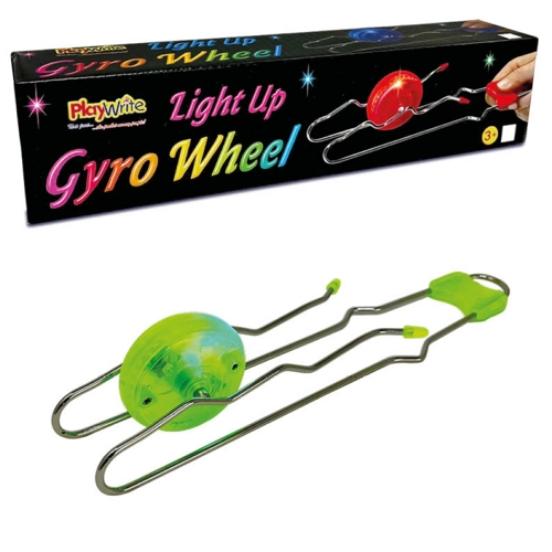 12 x Light Up Magnetic Gyro Wheel