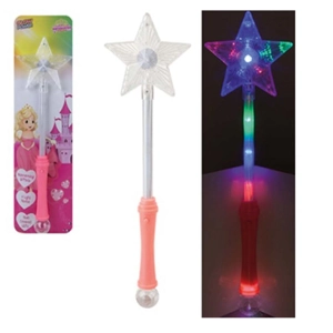 12 x Light Up Star Wands