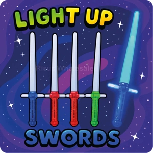 12 x Light Up Swords